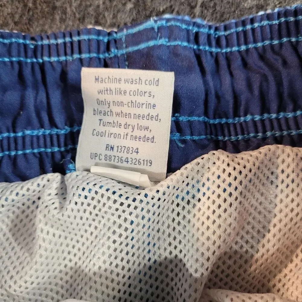 Croft-barrow Men's Blue Swim-briefs-shorts